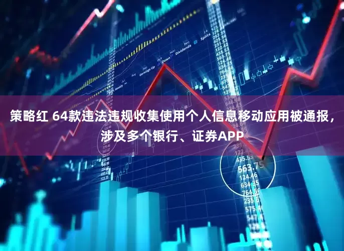 策略红 64款违法违规收集使用个人信息移动应用被通报，涉及多个银行、证券APP