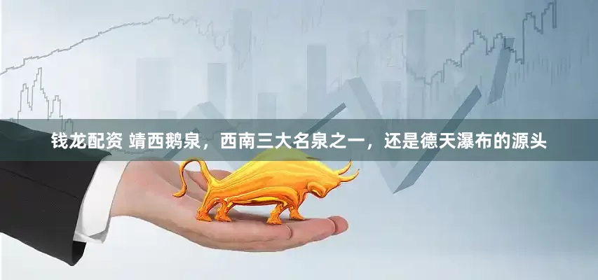 钱龙配资 靖西鹅泉，西南三大名泉之一，还是德天瀑布的源头